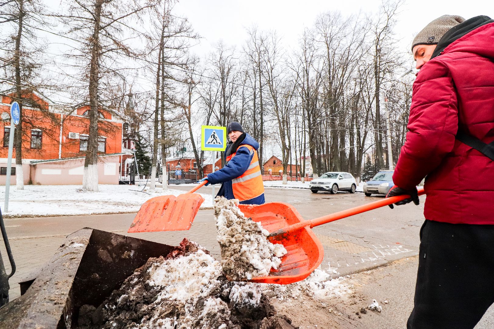 Клин, общество, ЖКХ, уборка снега и наледи, вертикалки,