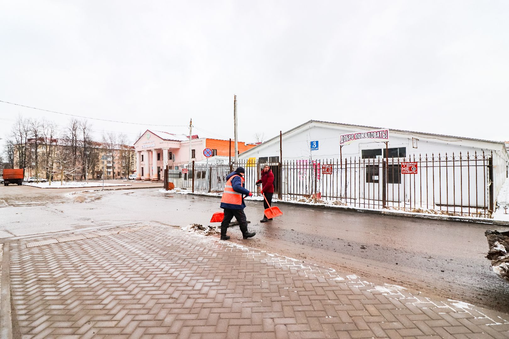 Клин, общество, ЖКХ, уборка снега и наледи, вертикалки,