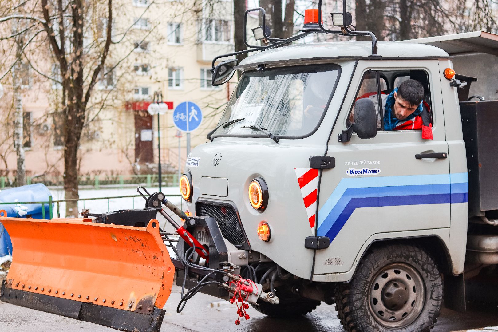 Клин, общество, ЖКХ, уборка снега и наледи, вертикалки,