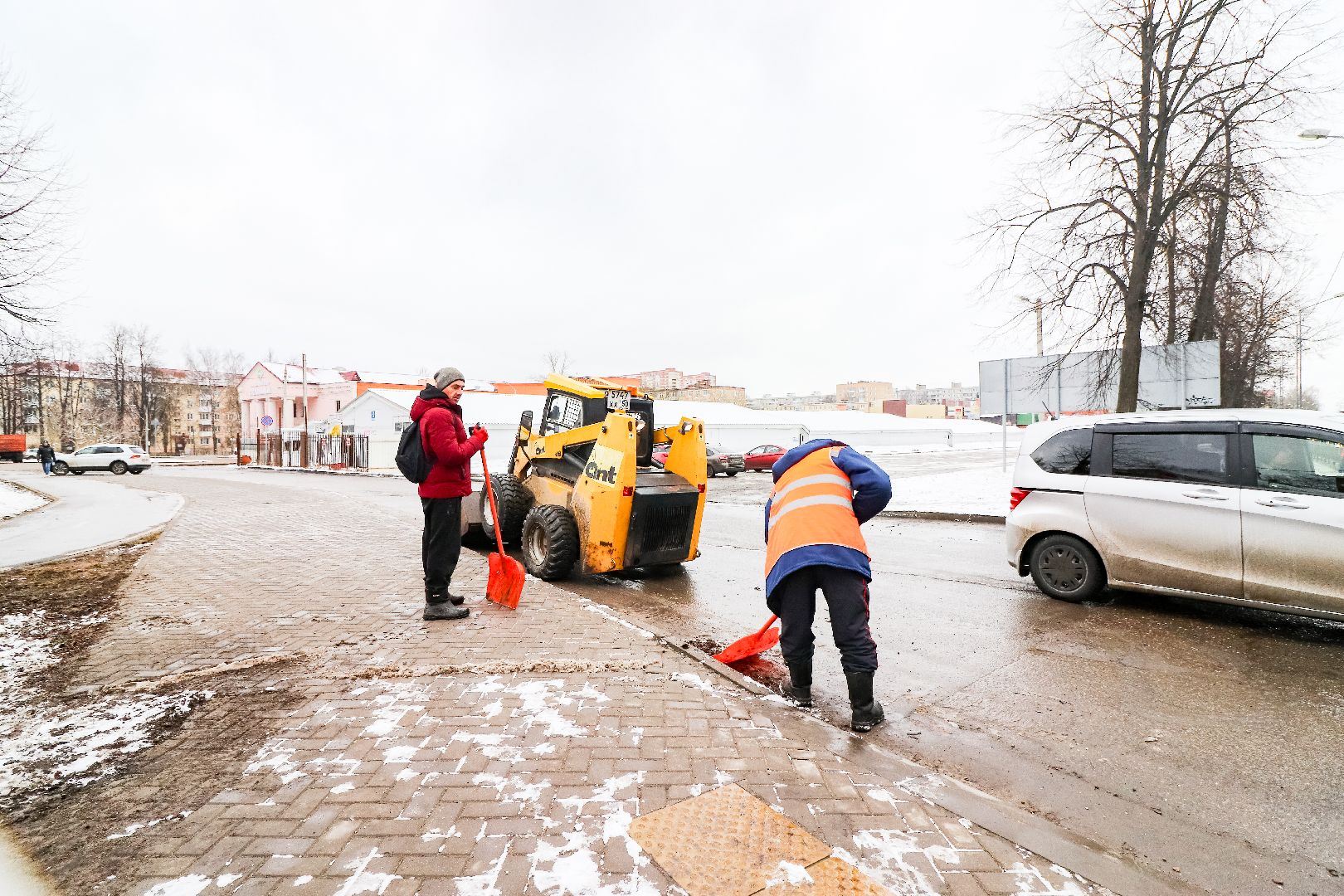 Клин, общество, ЖКХ, уборка снега и наледи, вертикалки,