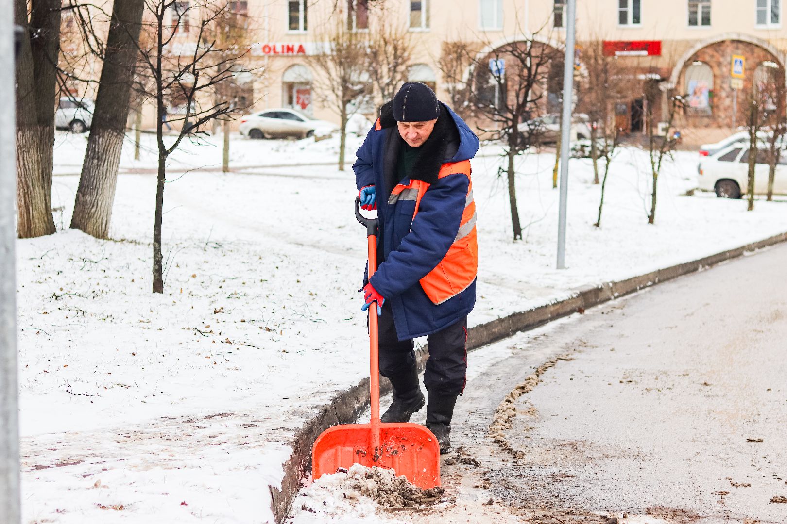 Клин, общество, ЖКХ, уборка снега и наледи, вертикалки,