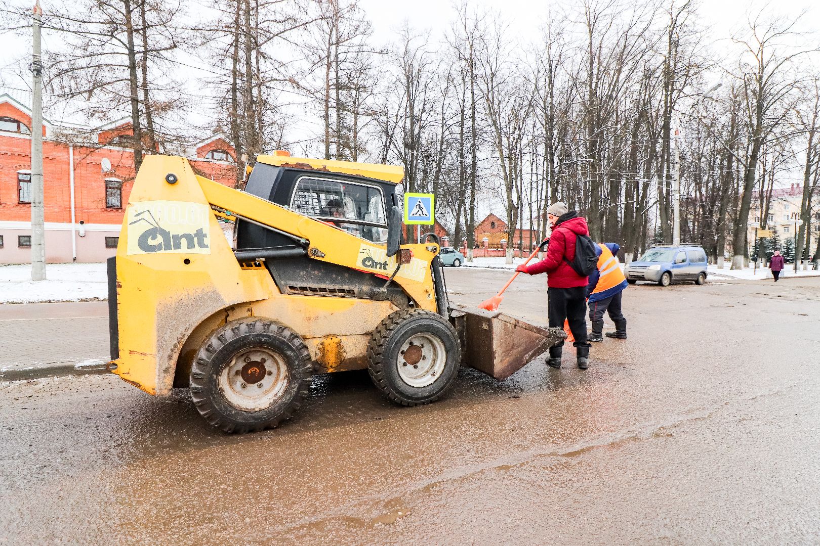 Клин, общество, ЖКХ, уборка снега и наледи, вертикалки,
