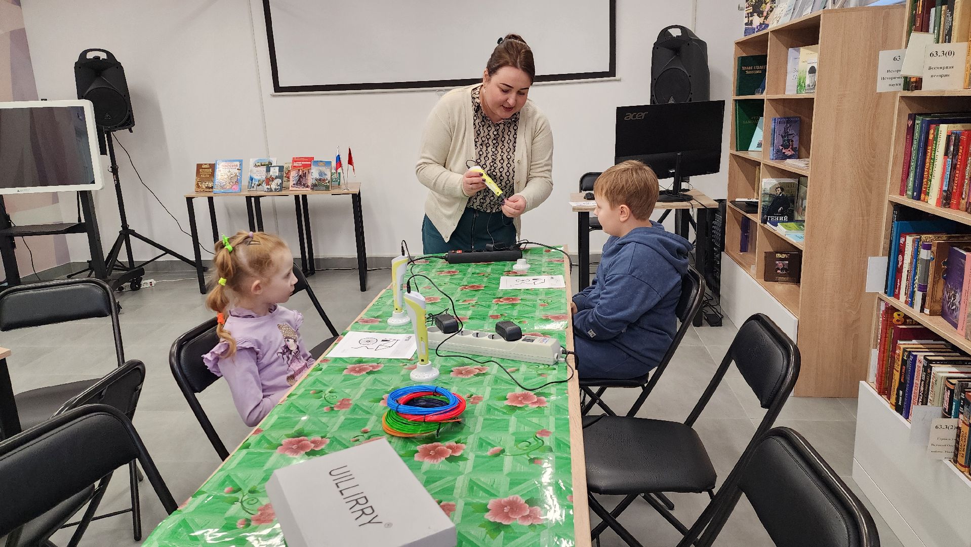 Руза, центральная библиотека, 3d-рисование, рузский округ, творчество, образование,