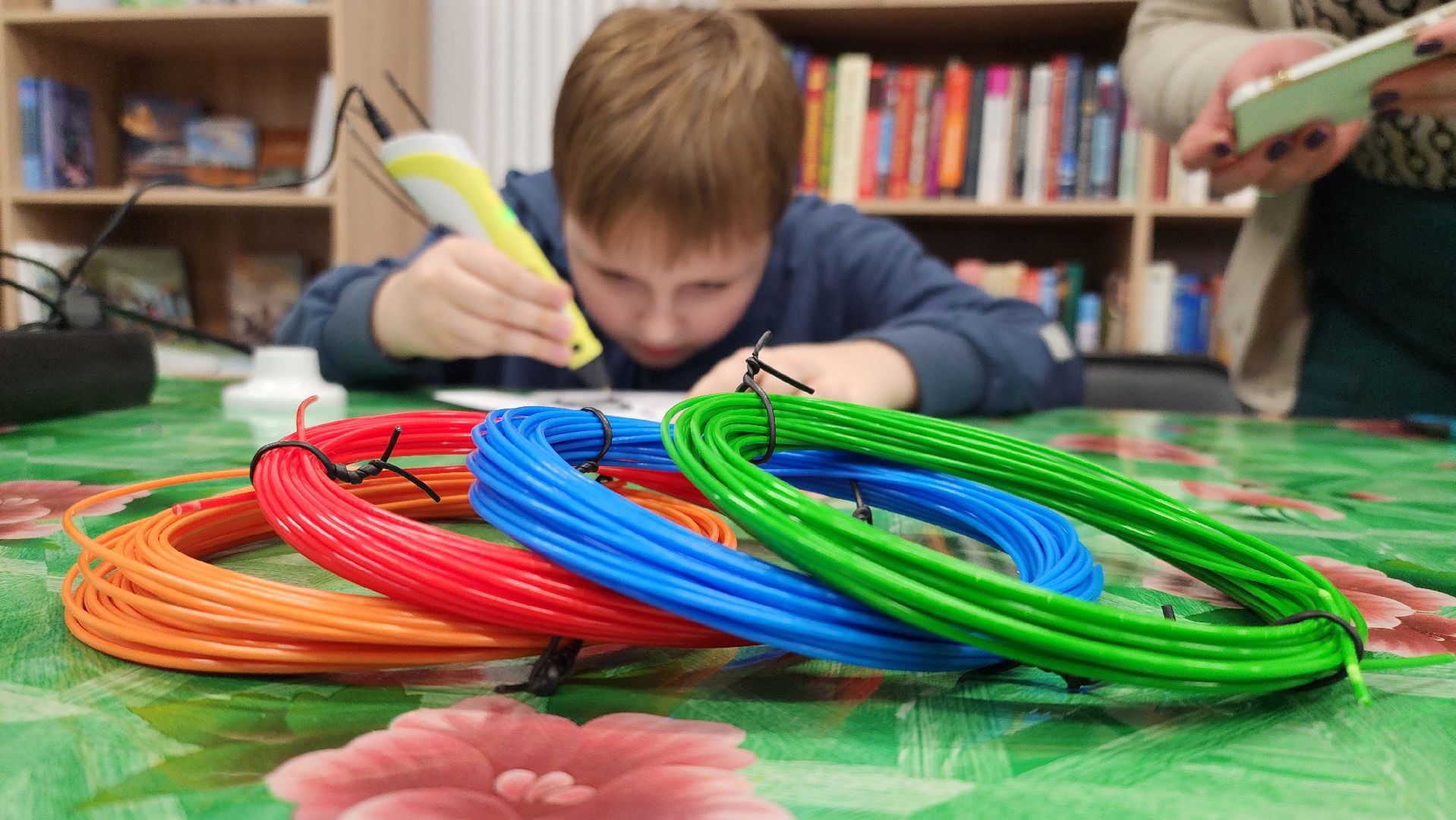 Руза, центральная библиотека, 3d-рисование, рузский округ, творчество, образование,