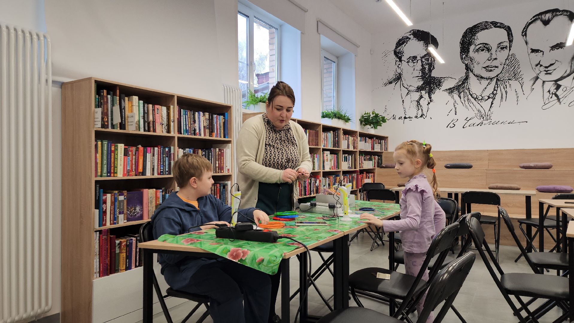 Руза, центральная библиотека, 3d-рисование, рузский округ, творчество, образование,