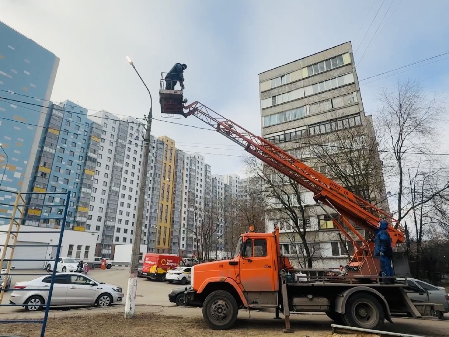 раменское, спортивный проезд 6, благоустройство, уличное освещение,