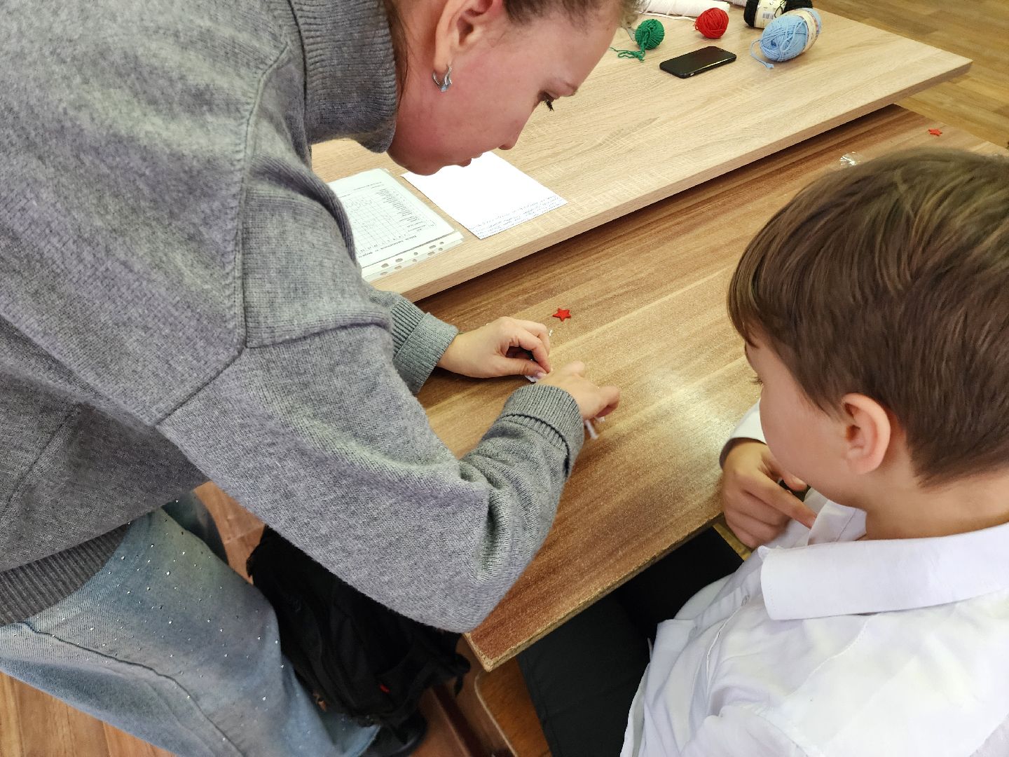 дети, овз, день защитника отечества, школа-интернат, шатура, шатурский округ, мастер-класс,