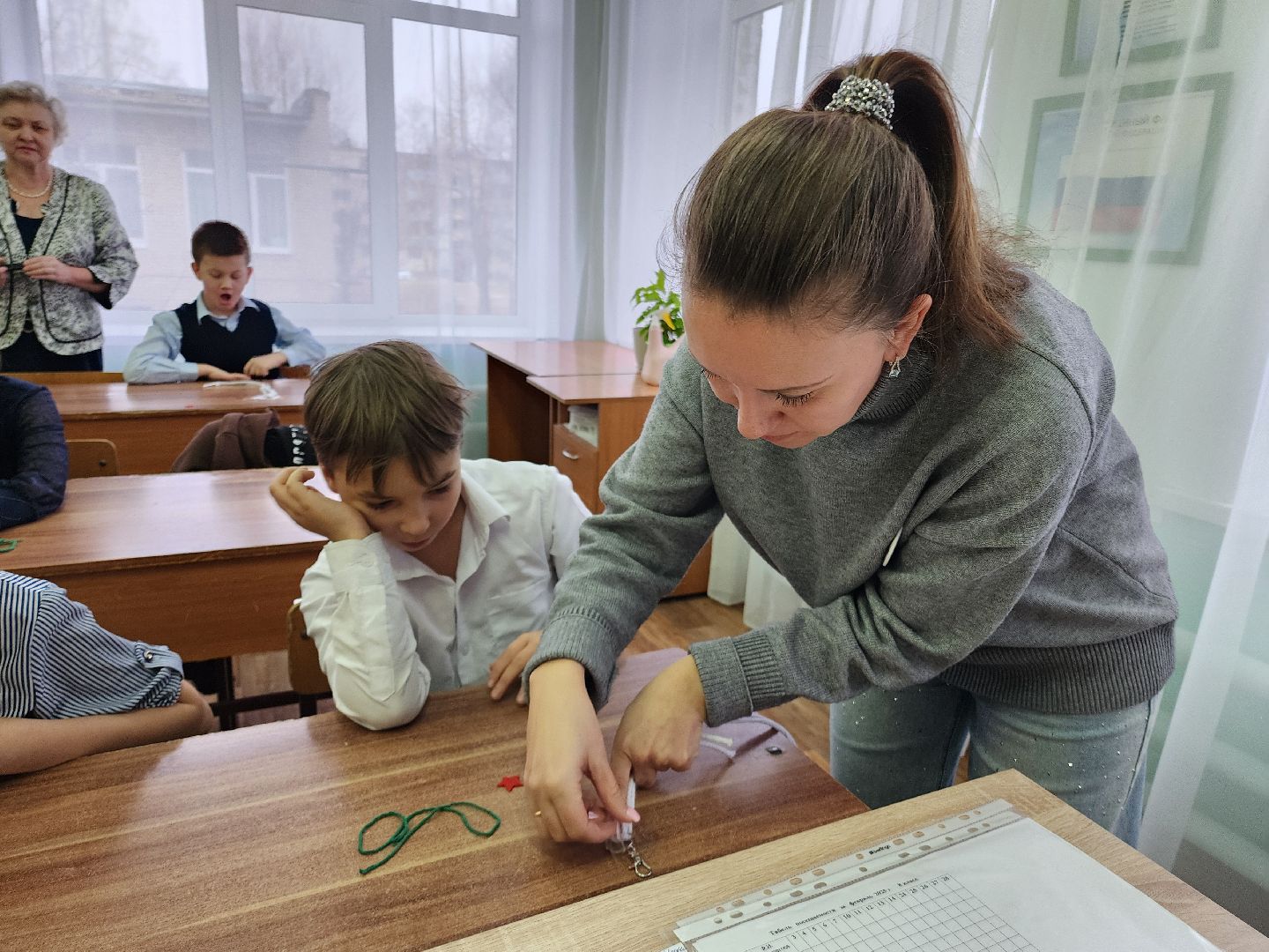 дети, овз, день защитника отечества, школа-интернат, шатура, шатурский округ, мастер-класс,