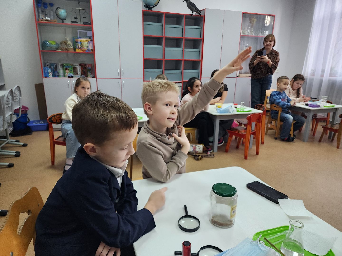 дети, 80-летие победы, созвездие, шатура, мастер-класс, ученые, биология,