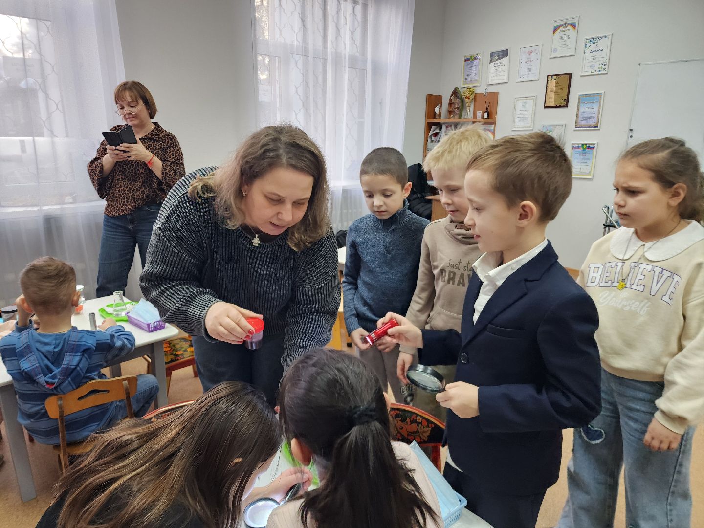 дети, 80-летие победы, созвездие, шатура, мастер-класс, ученые, биология,