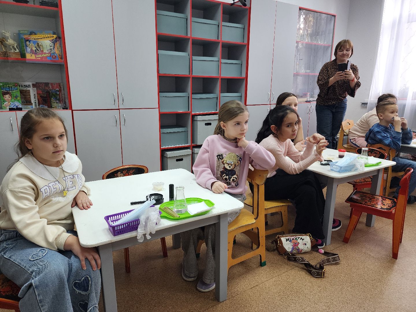 дети, 80-летие победы, созвездие, шатура, мастер-класс, ученые, биология,