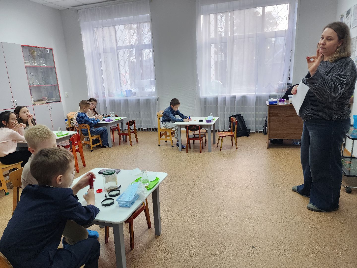 дети, 80-летие победы, созвездие, шатура, мастер-класс, ученые, биология,