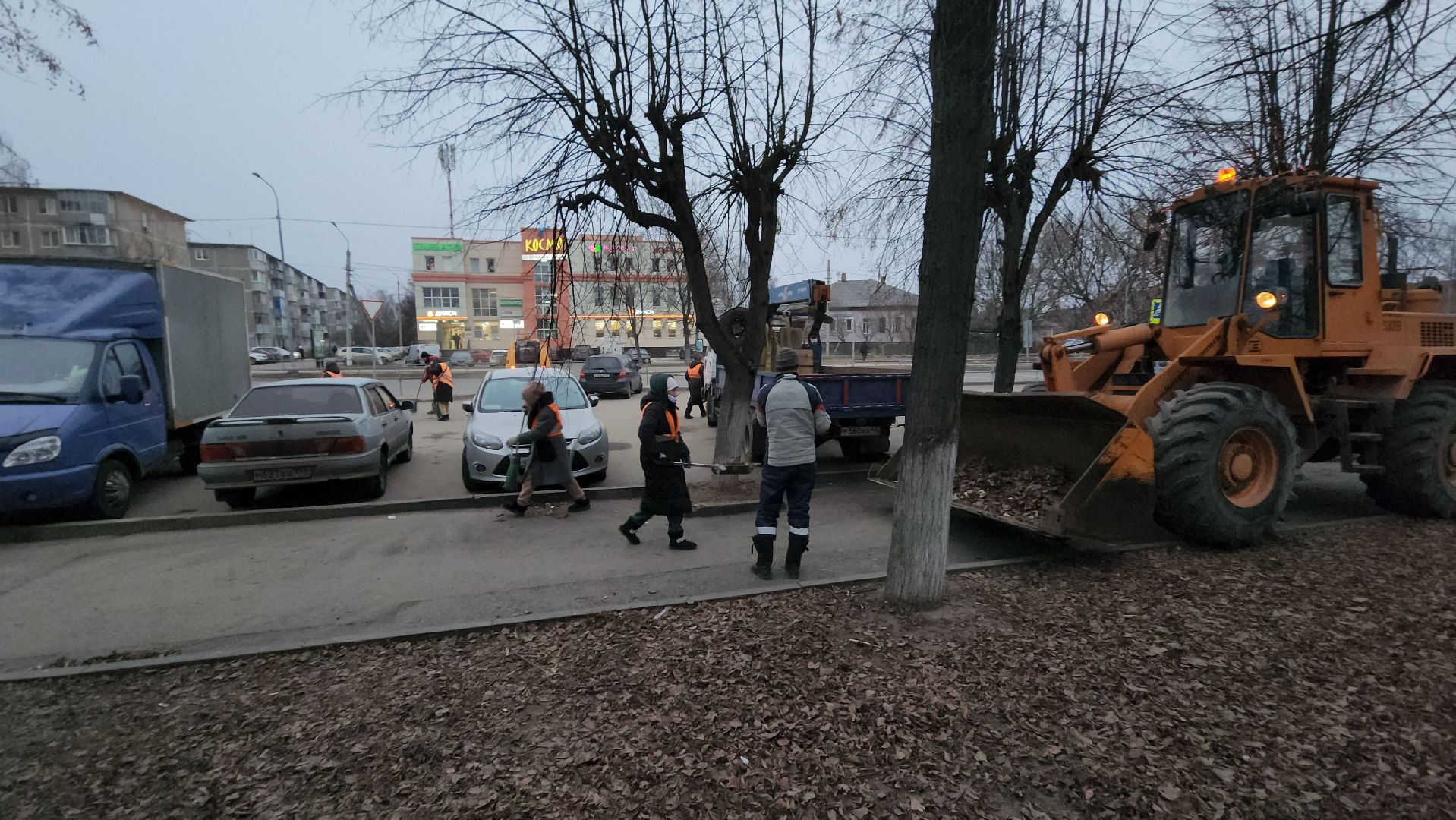 серпухов, площадь 49-й армии, улица чернышевского, комбинат благоустройства, уборка дорог, вертикалки,