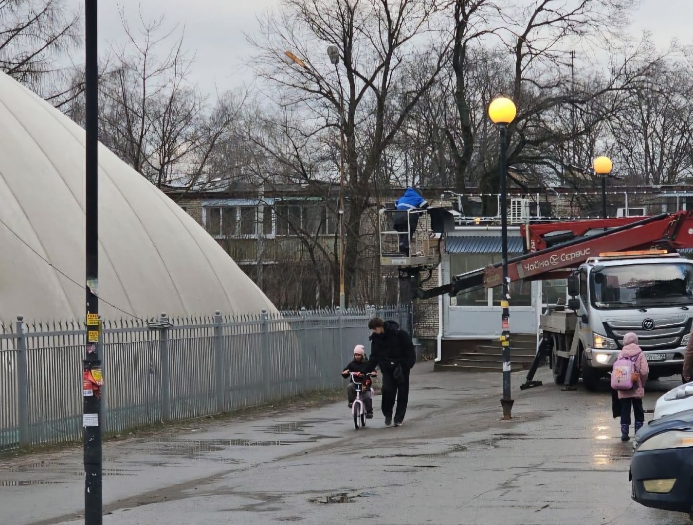 котельники, освещение, восстановление, свет,