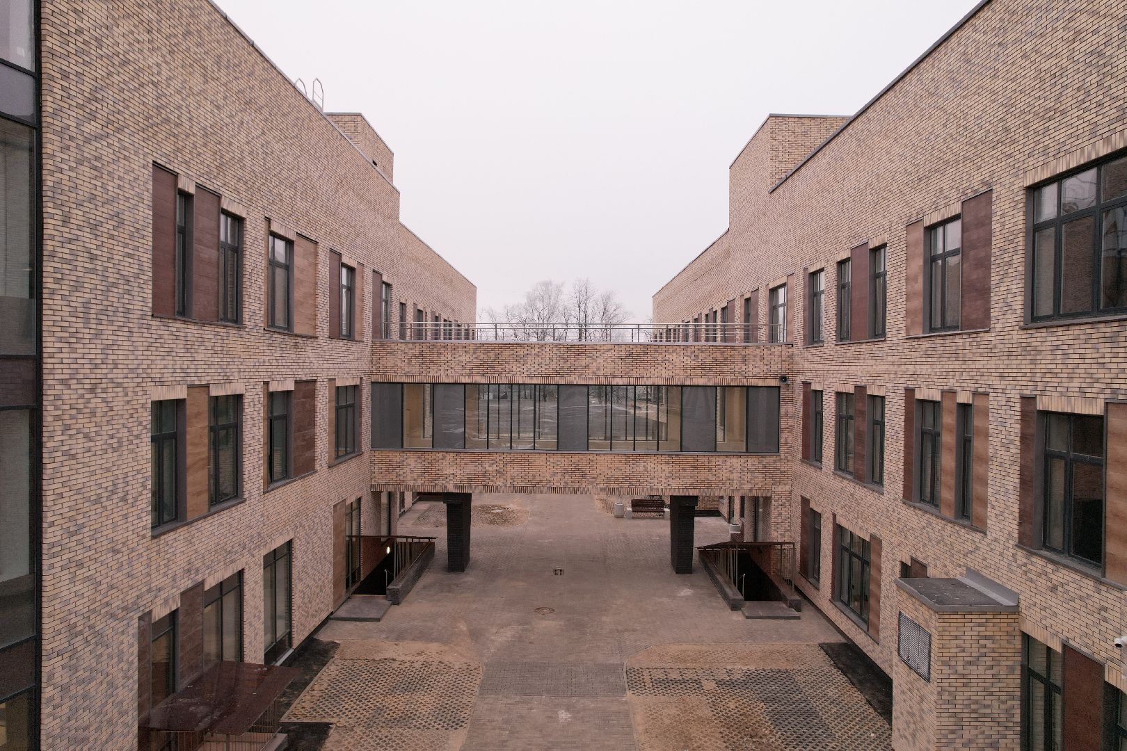 видео с коптера, хотьково, медицина,