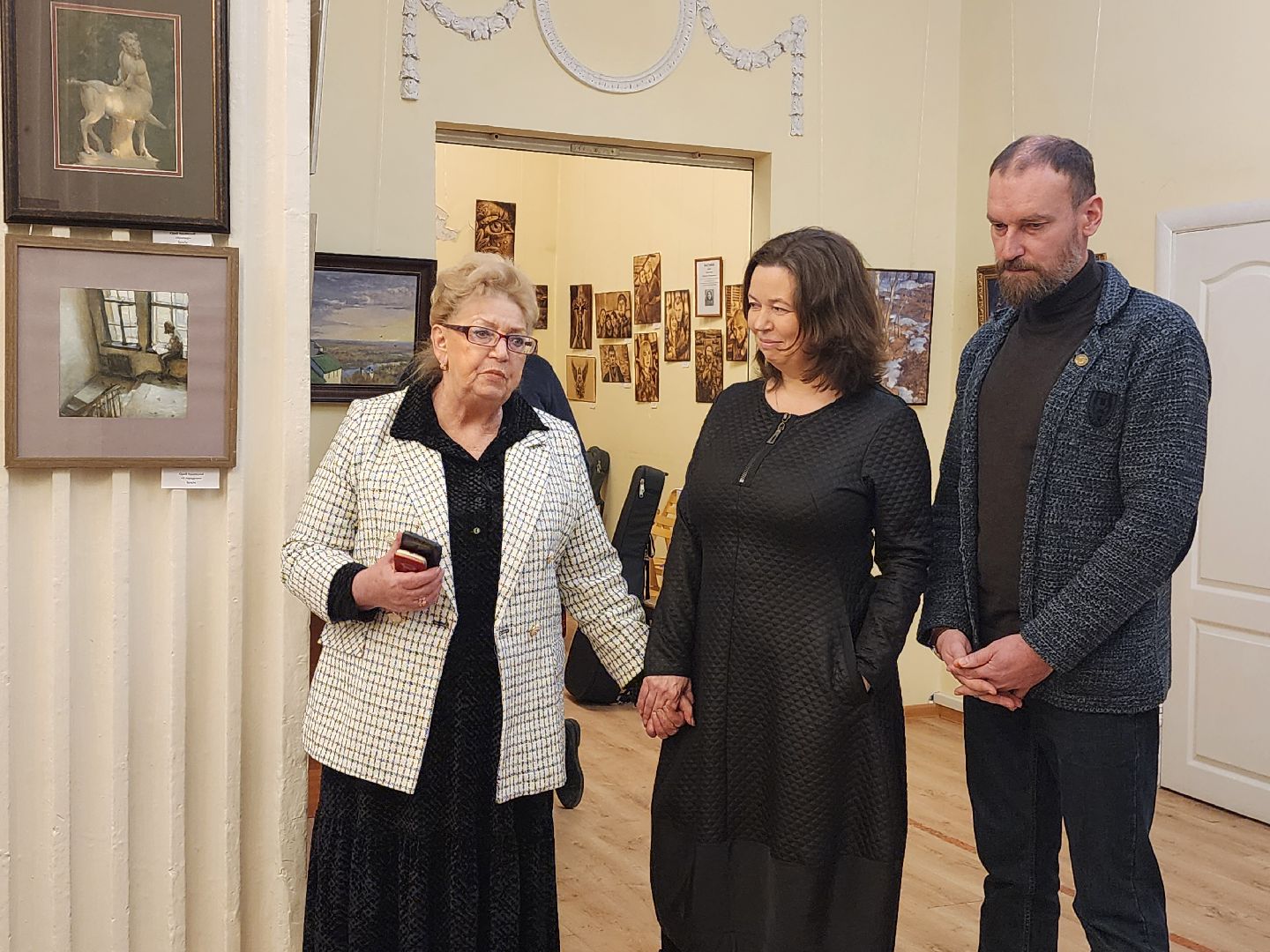 фрязино, художественная выставка, картины, художники,