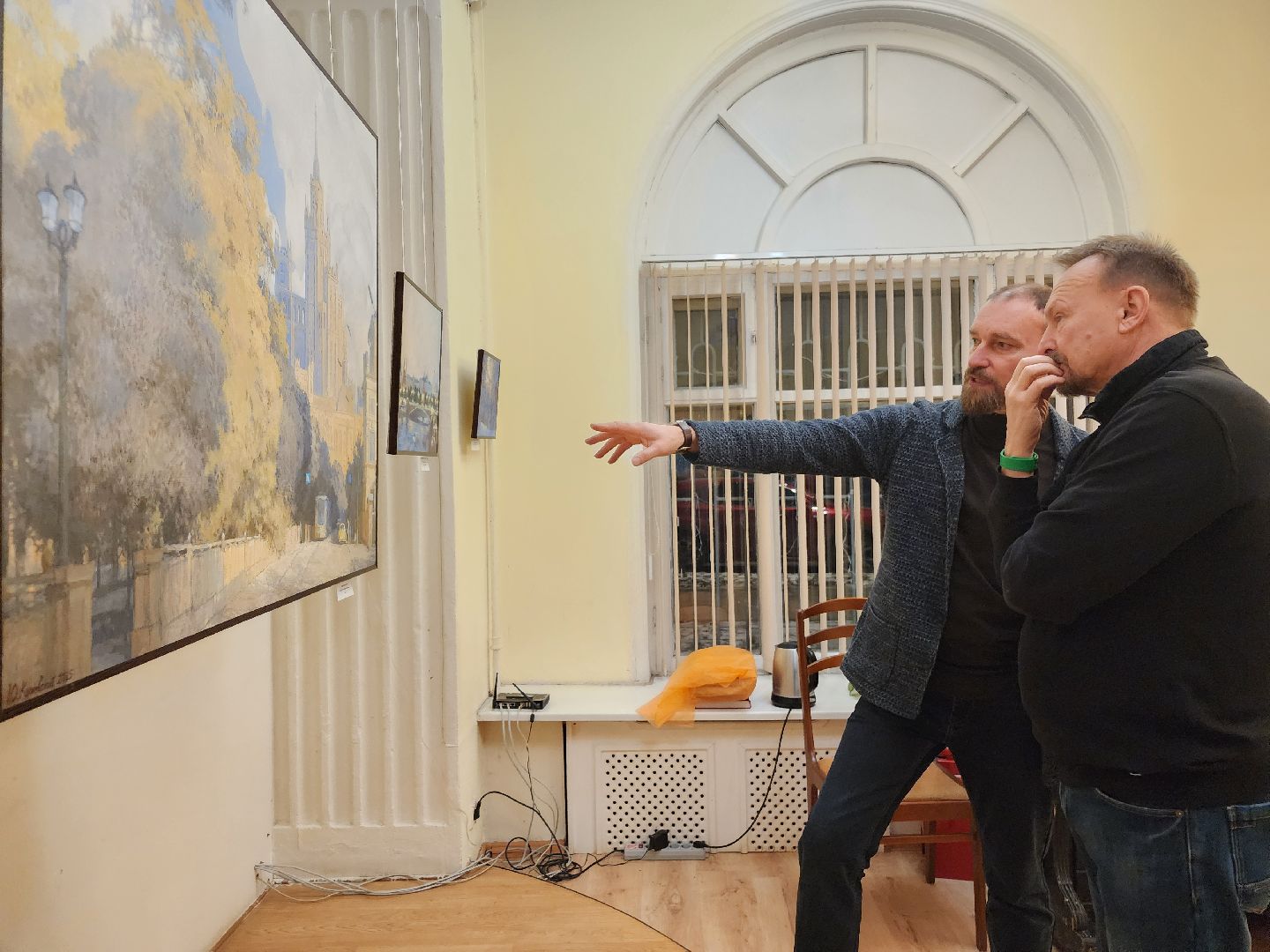 фрязино, художественная выставка, картины, художники,