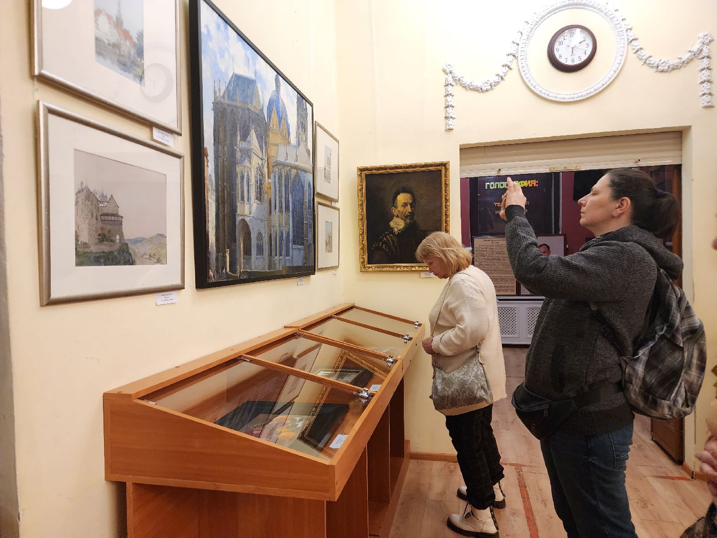 фрязино, художественная выставка, картины, художники,