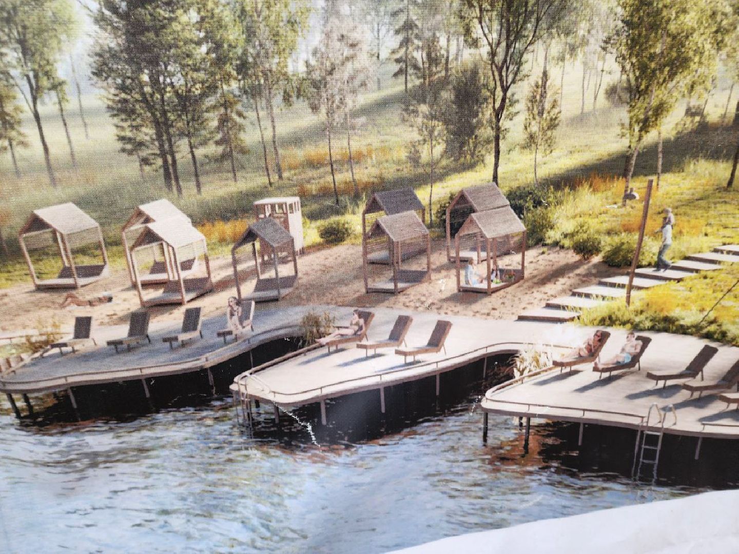 солнечногорск, благоустройство набережной, жители, вертикалки, микрорайон,