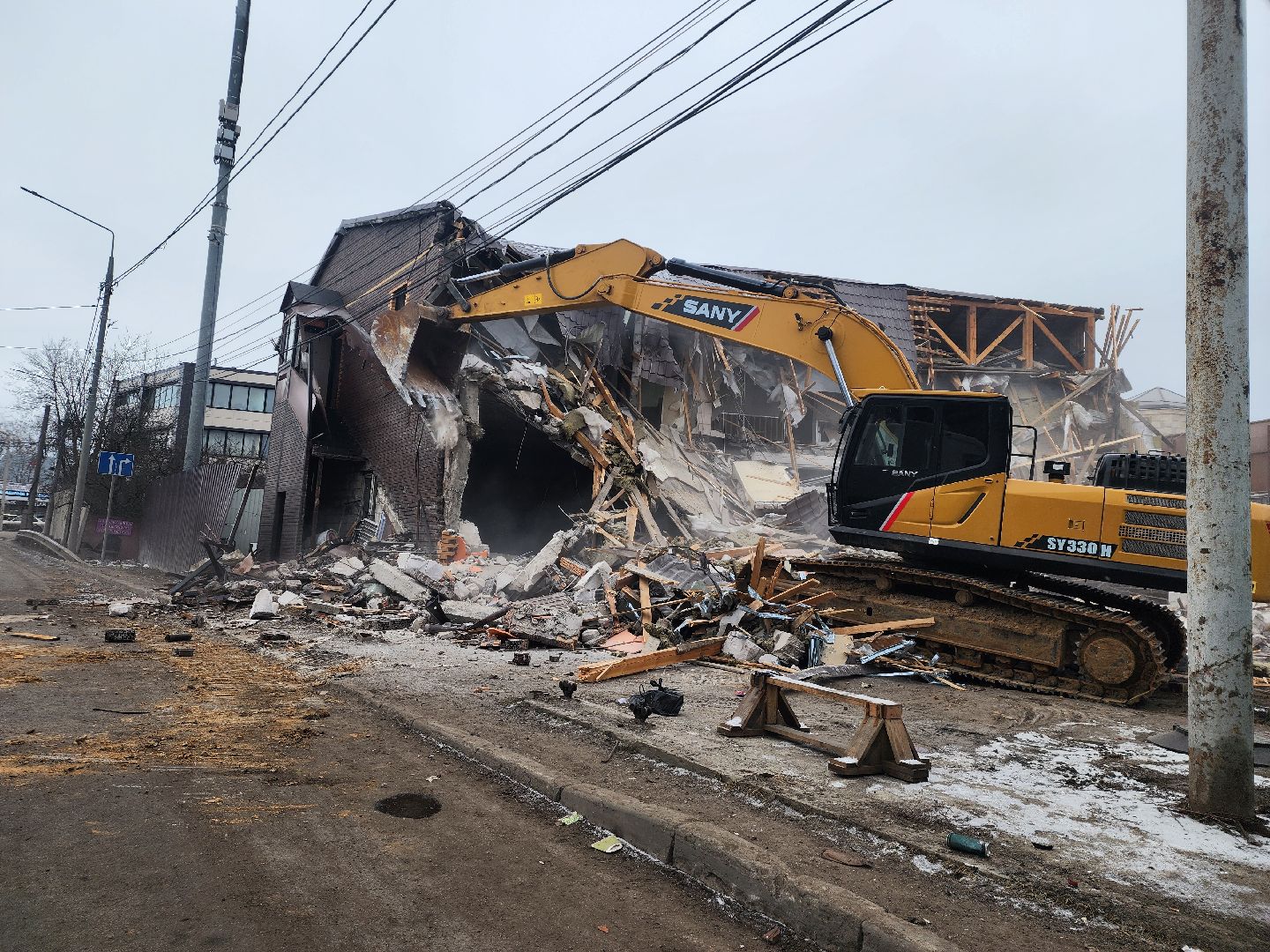 мытищи, снос незаконный строений, незаконное строительство, вертикалка,