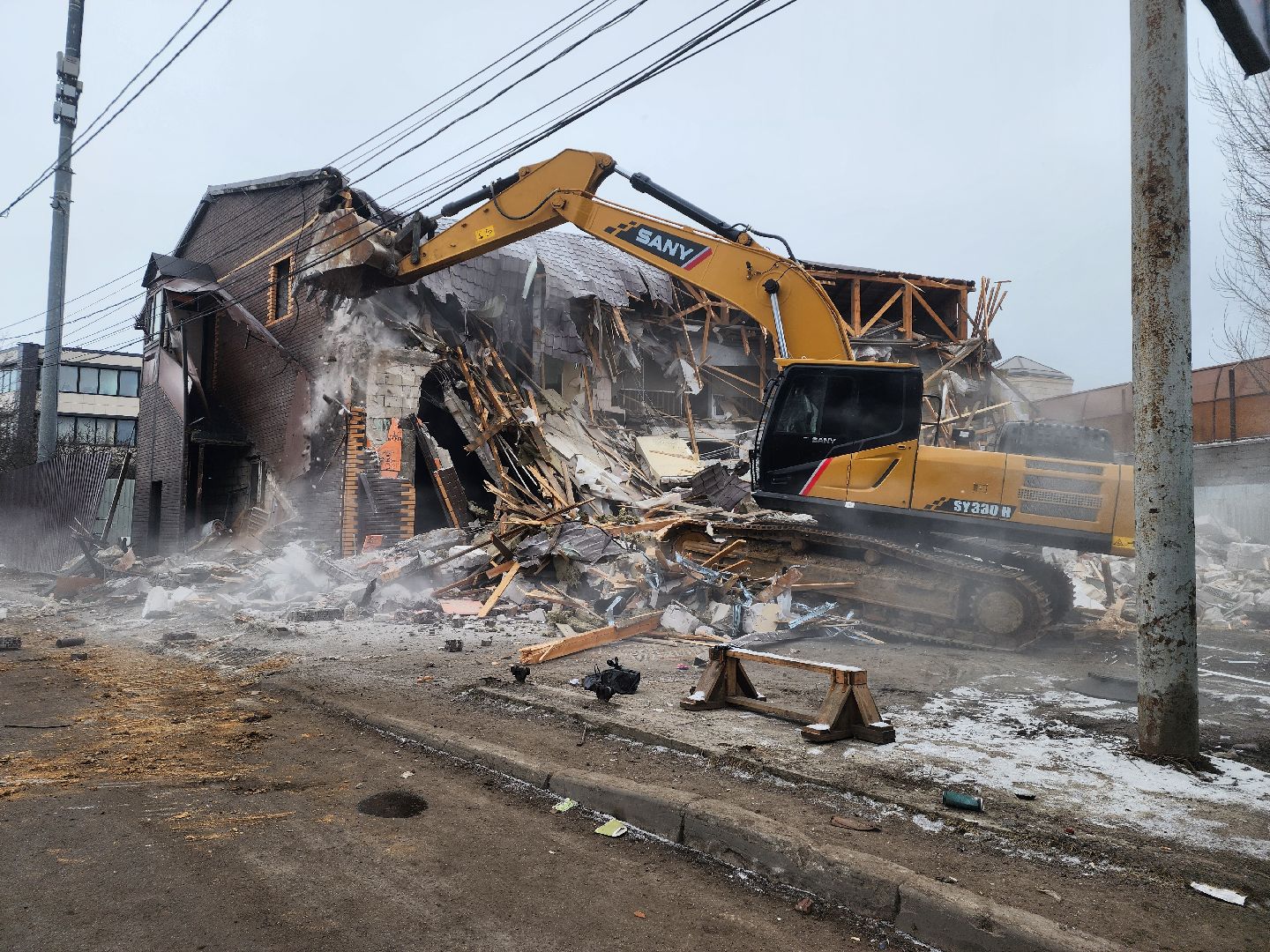 мытищи, снос незаконный строений, незаконное строительство, вертикалка,