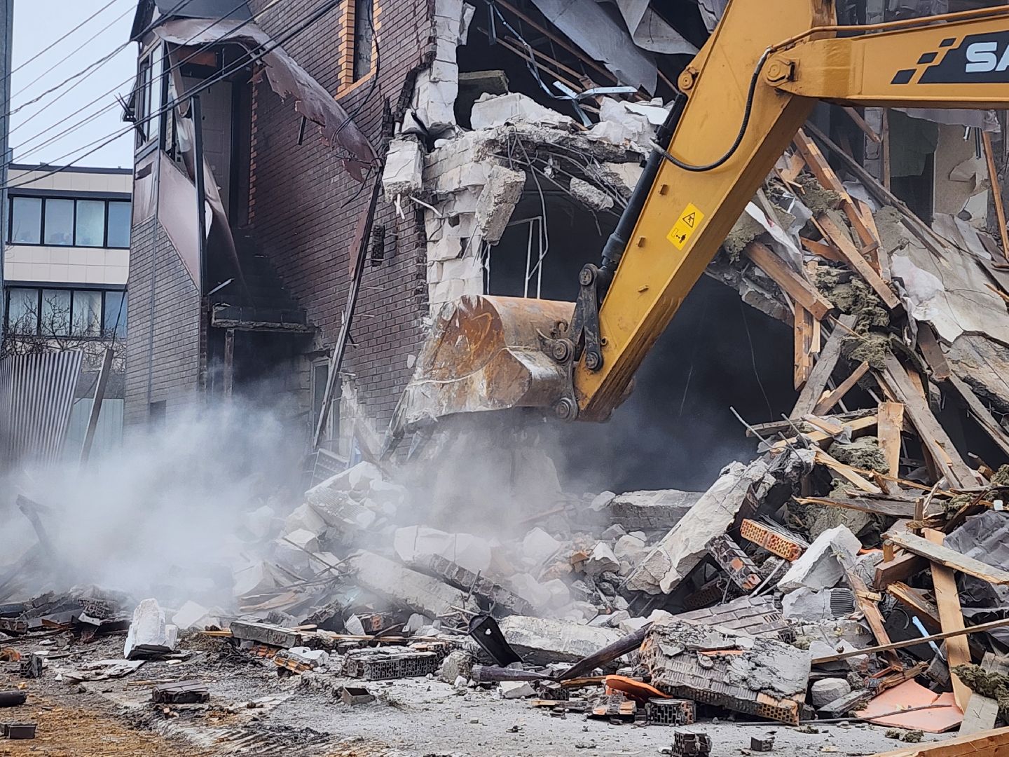 мытищи, снос незаконный строений, незаконное строительство, вертикалка,