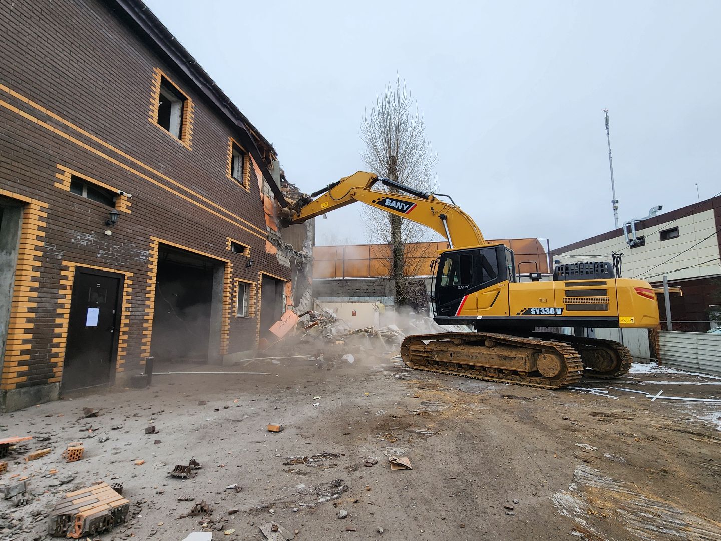 мытищи, снос незаконный строений, незаконное строительство, вертикалка,