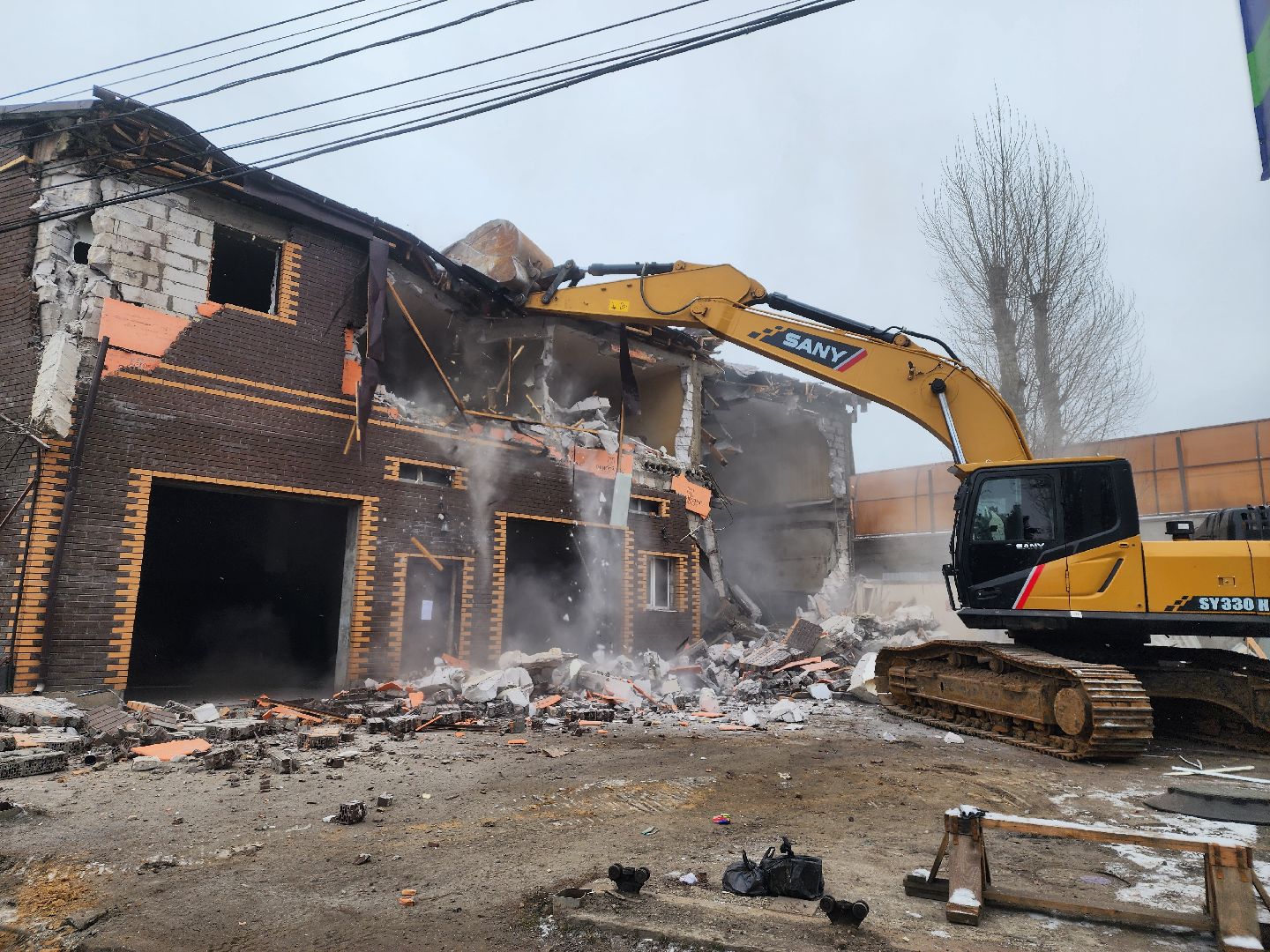 мытищи, снос незаконный строений, незаконное строительство, вертикалка,