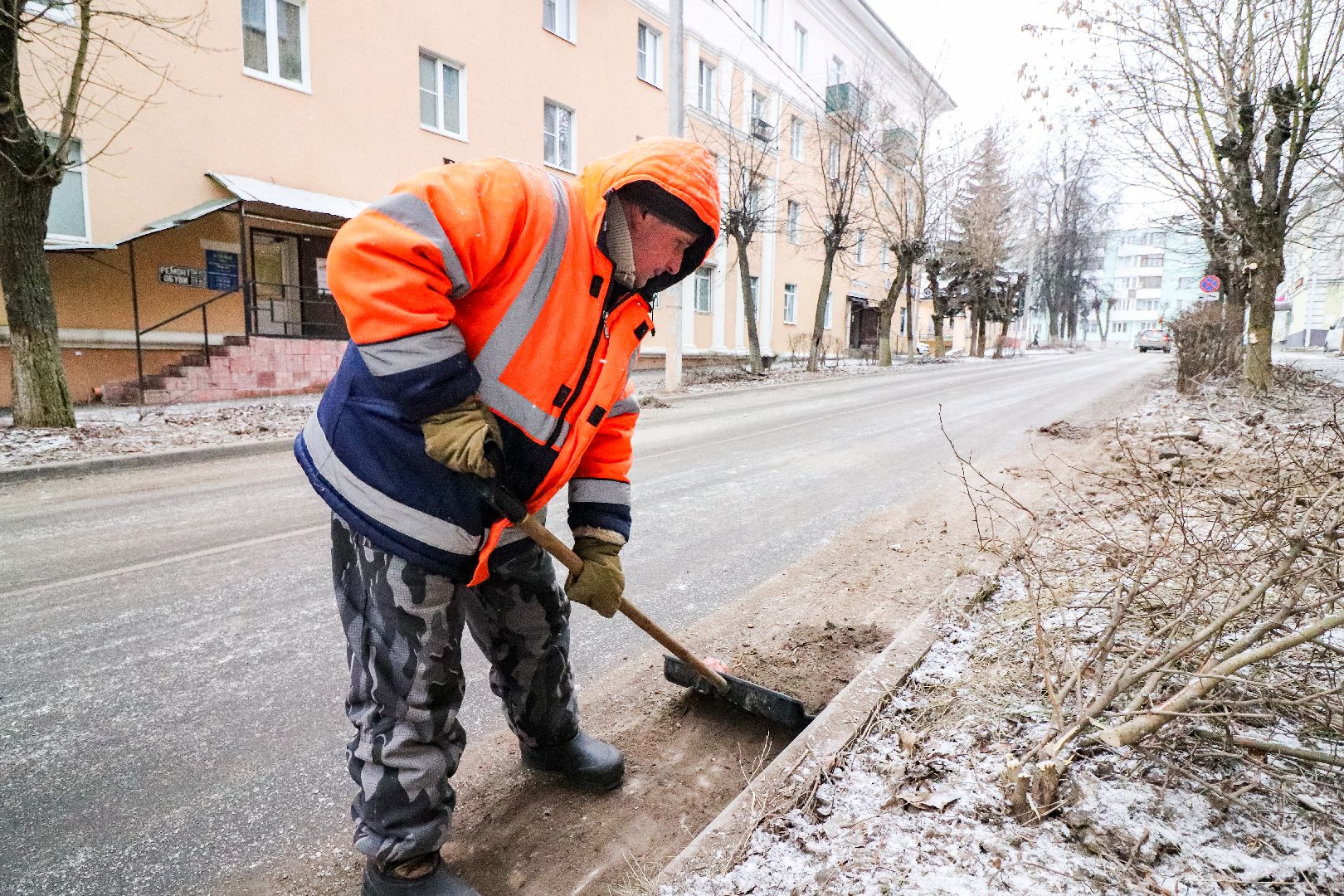 Клин, общество, ЖКХ, уборка веток, вертикалки, уборка смета,