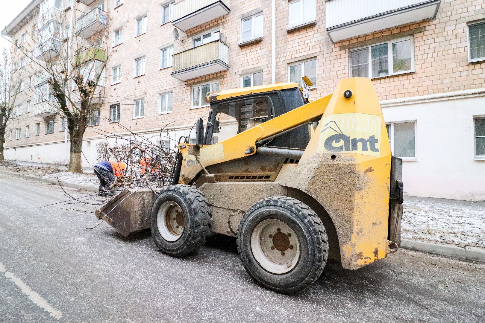 Клин, общество, ЖКХ, уборка веток, вертикалки, уборка смета,
