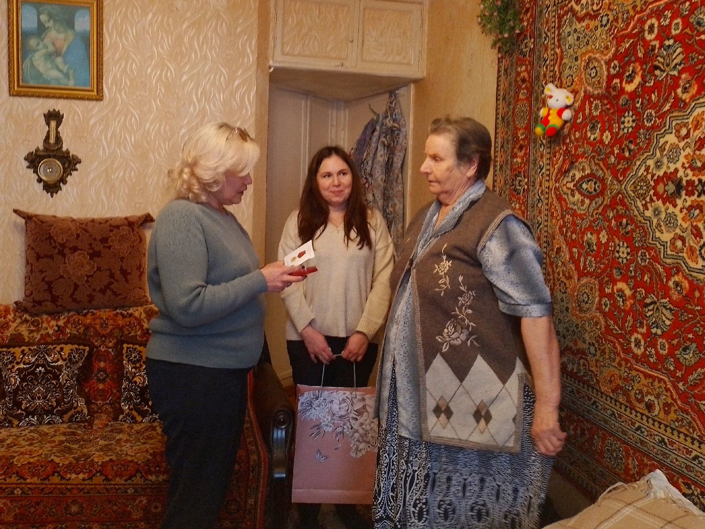 городской округ Восход, медаль 80 лет победы, великая отечественная война,вручение медали,