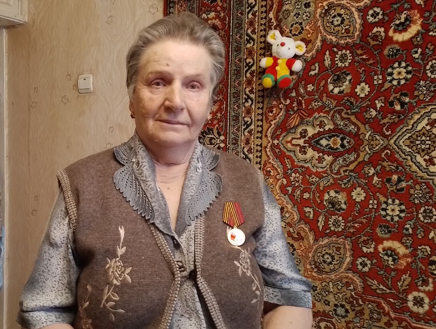 городской округ Восход, медаль 80 лет победы, великая отечественная война,вручение медали,