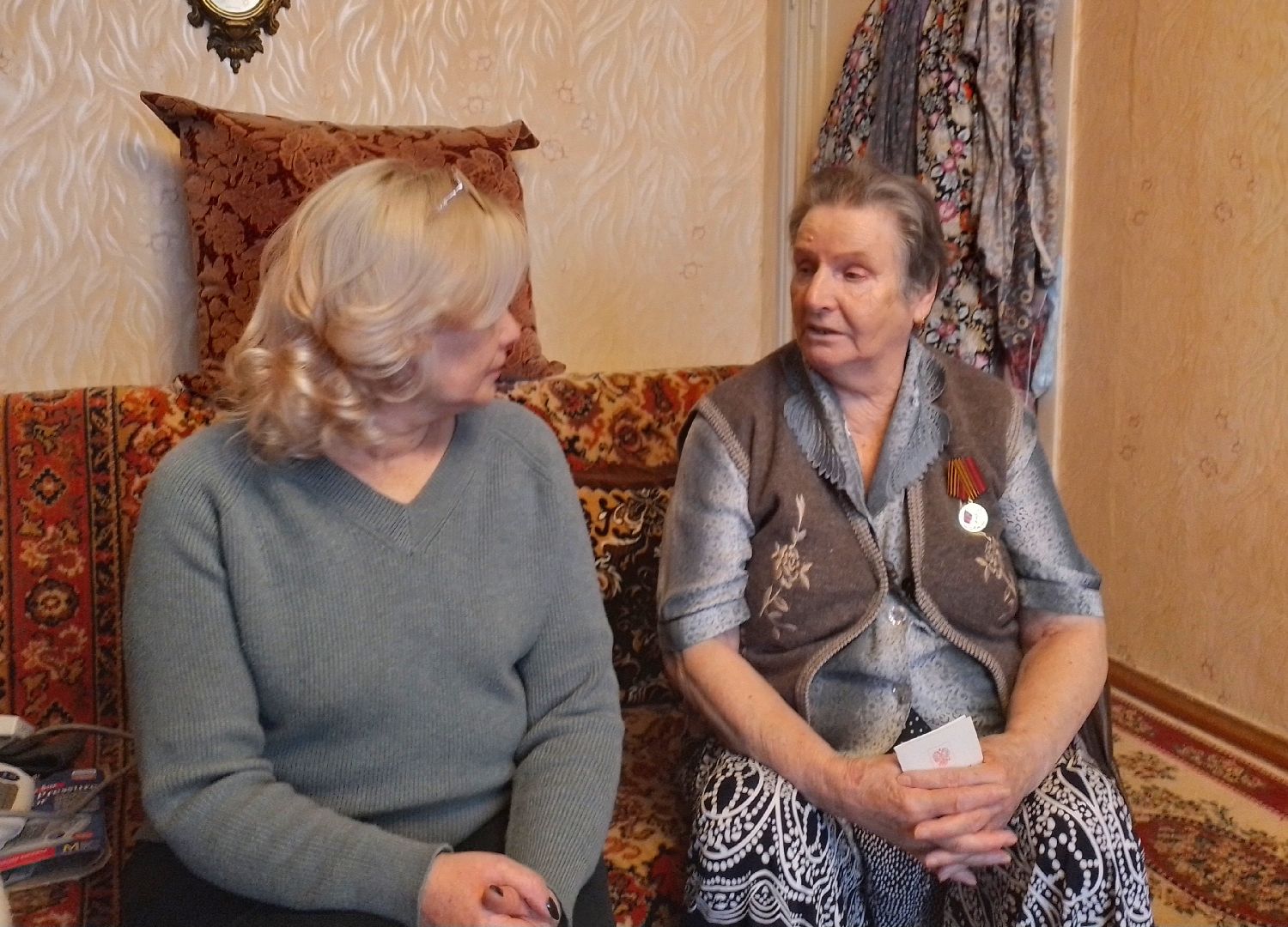 городской округ Восход, медаль 80 лет победы, великая отечественная война,вручение медали,