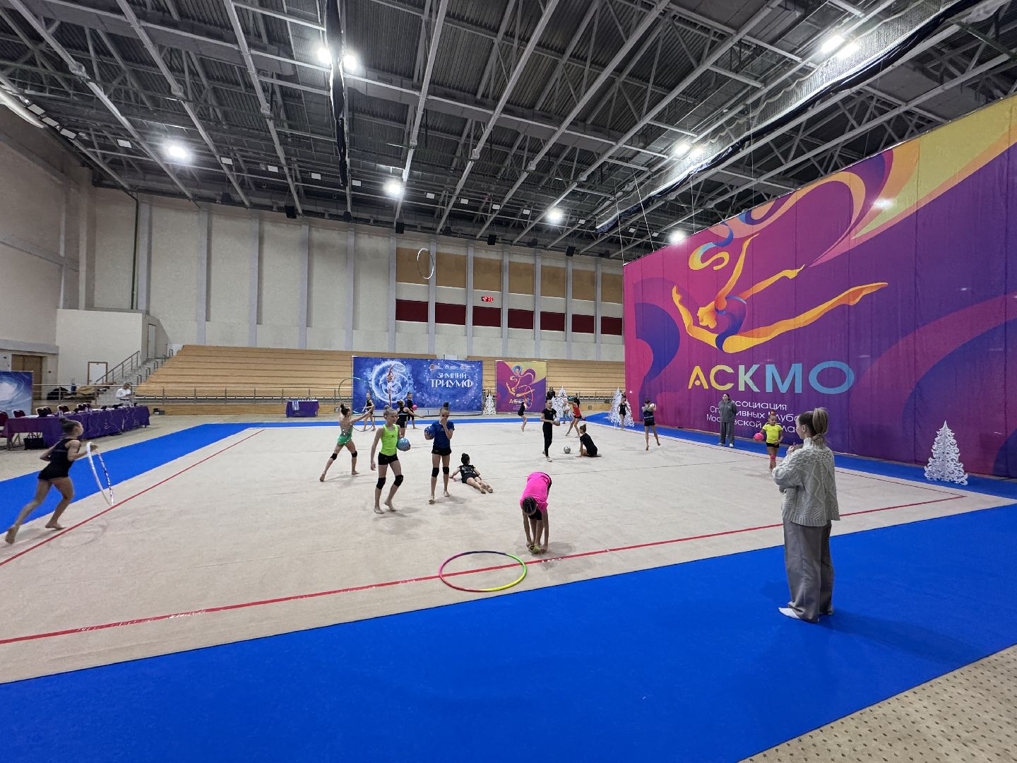 Одинцово, Зимний триумф, турнир по художественной гимнастике, вертикалки,