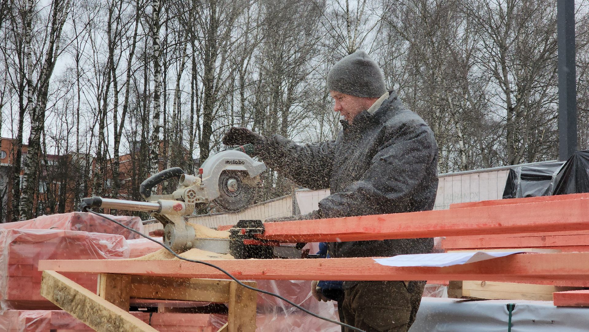 Павильон кафе, Лобня, Парк, вертикалки,
