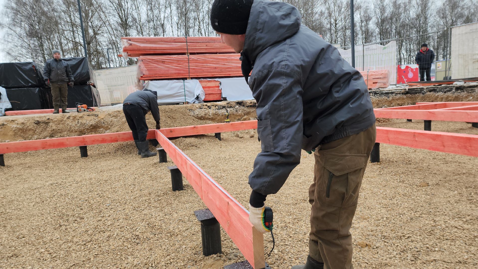 Павильон кафе, Лобня, Парк, вертикалки,