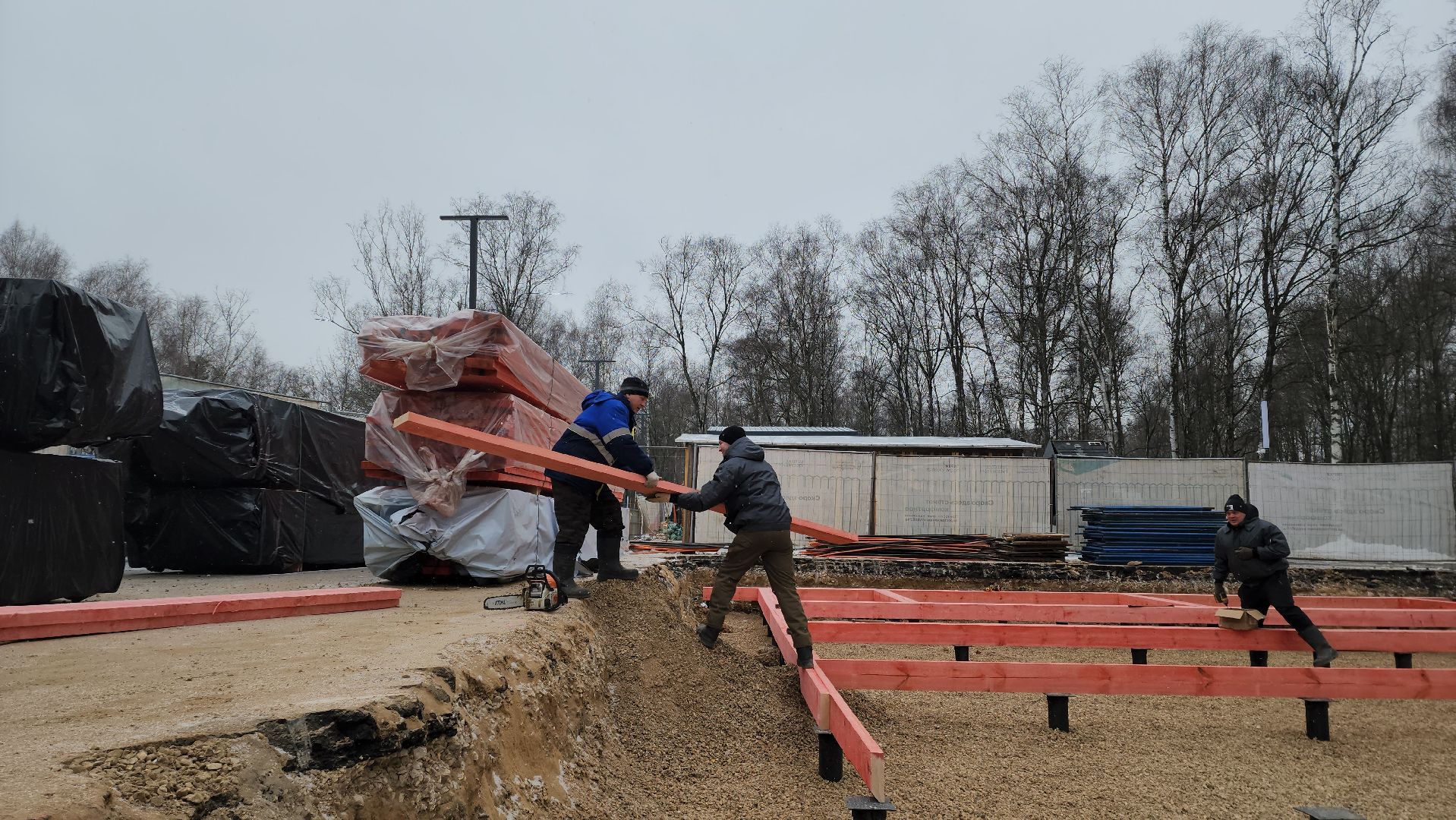 Павильон кафе, Лобня, Парк, вертикалки,