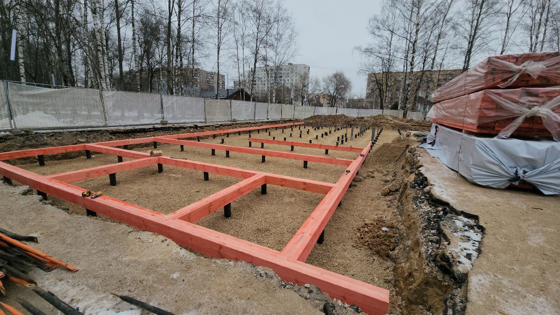 Павильон кафе, Лобня, Парк, вертикалки,