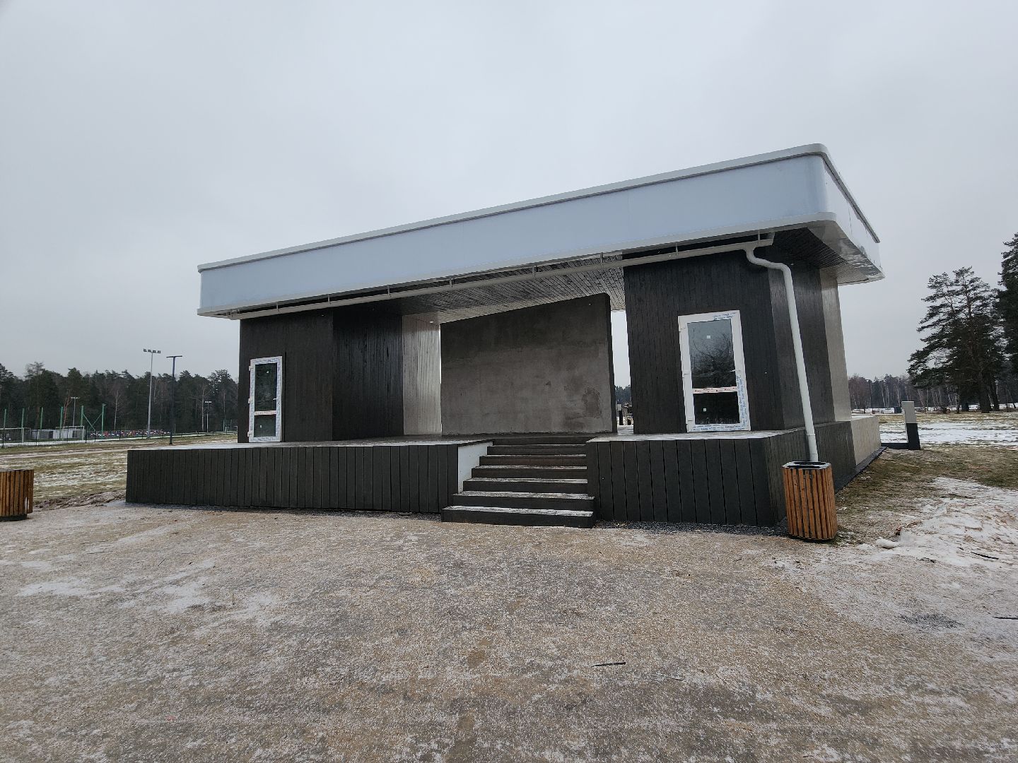 Черноголовка, Благоустройство, Южное озеро, вертикалки,