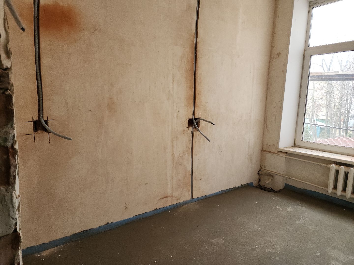 вертикалки, капремонт, гимназия подольских курсантов,ремонт школы,