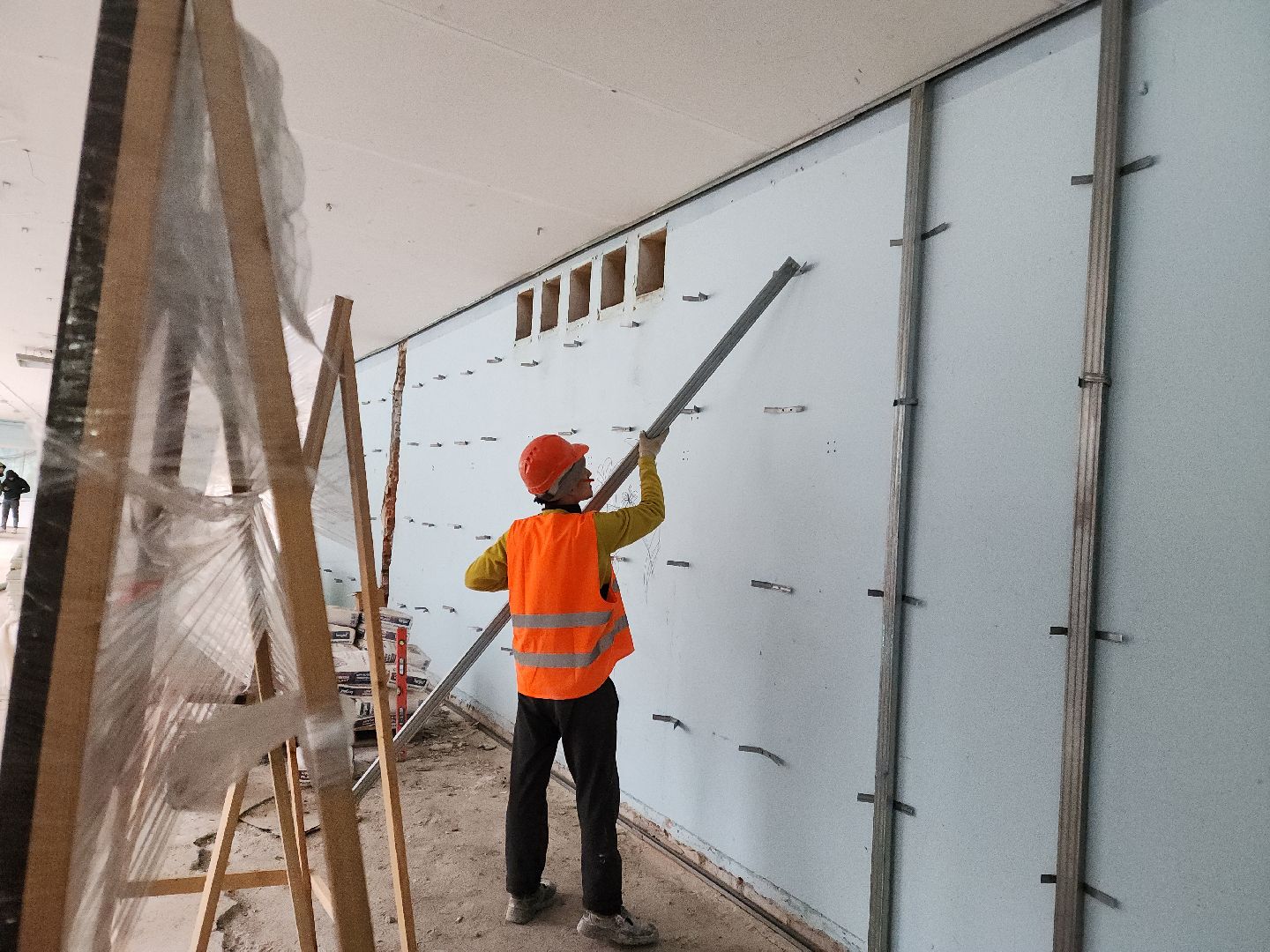 вертикалки, капремонт, гимназия подольских курсантов,ремонт школы,