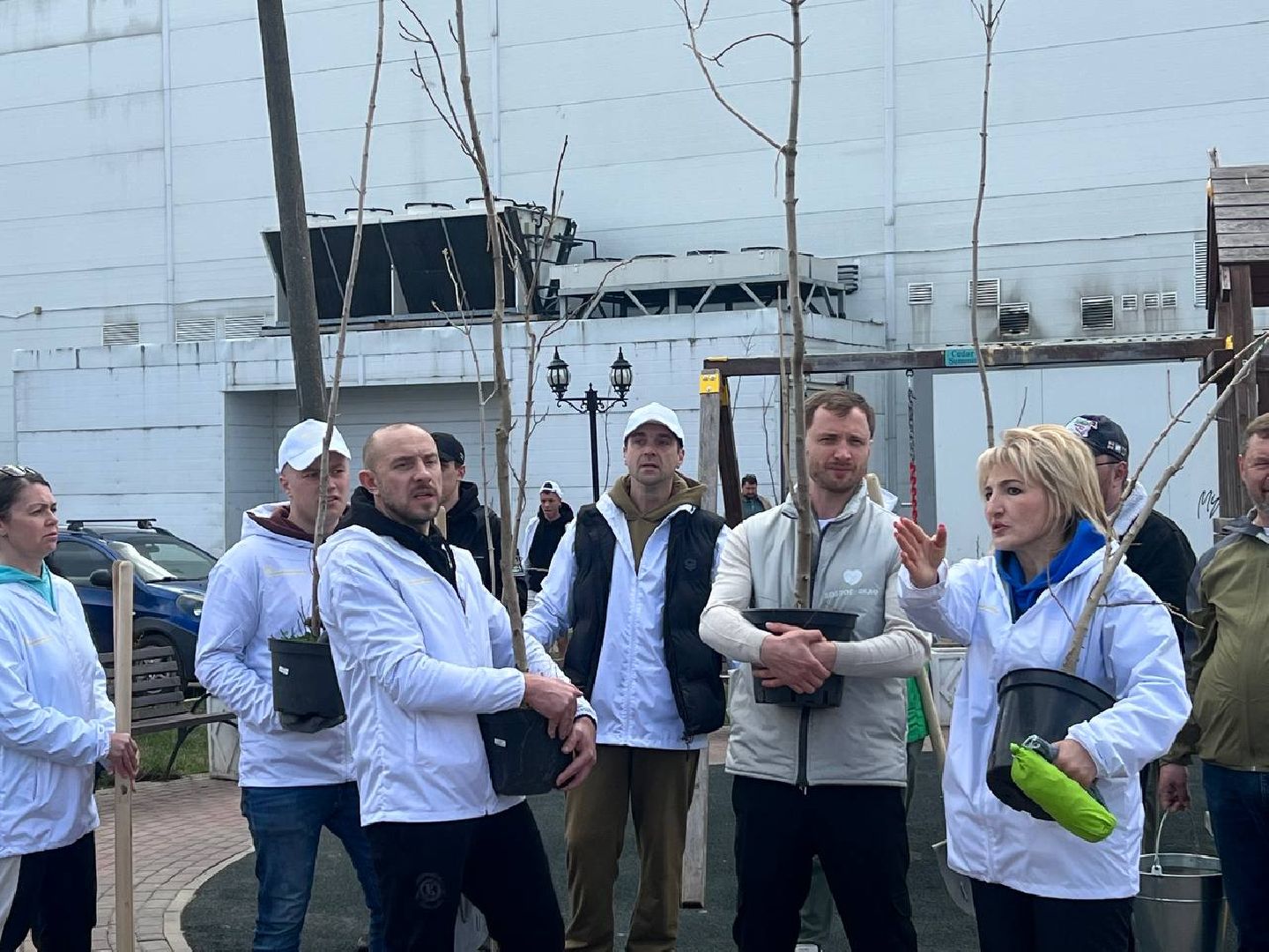 Солнечногорск, замминистра, благоустройство, деревья, субботник