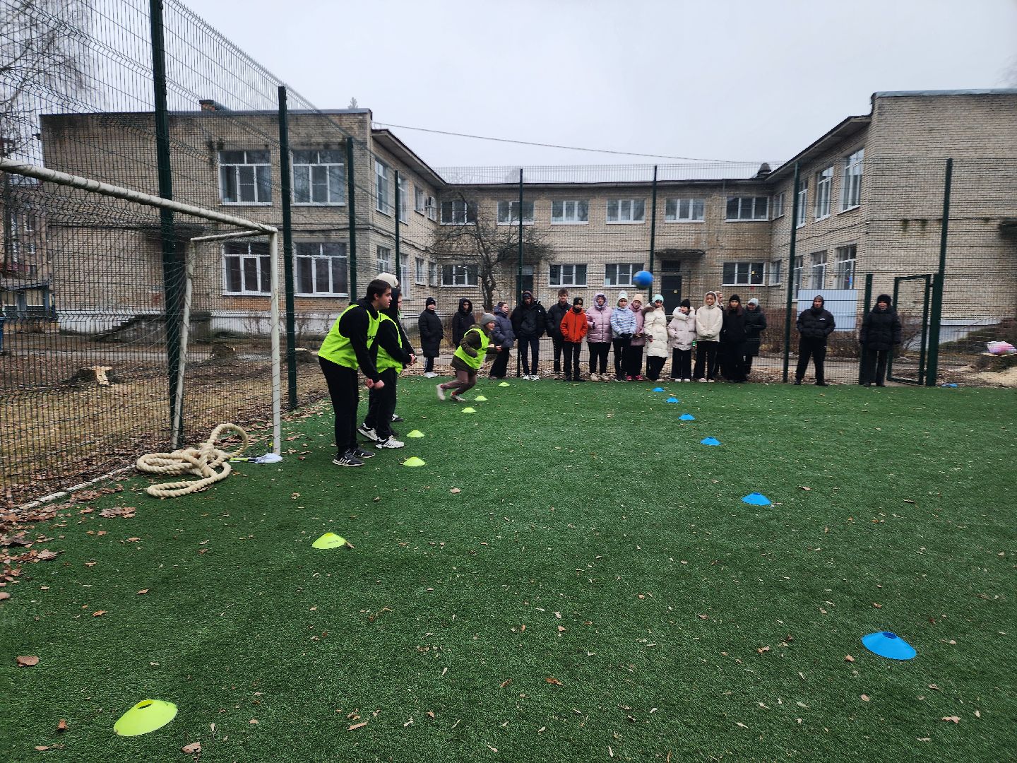 дети, школа-интернат, зимние забавы, спортивное мероприятие,