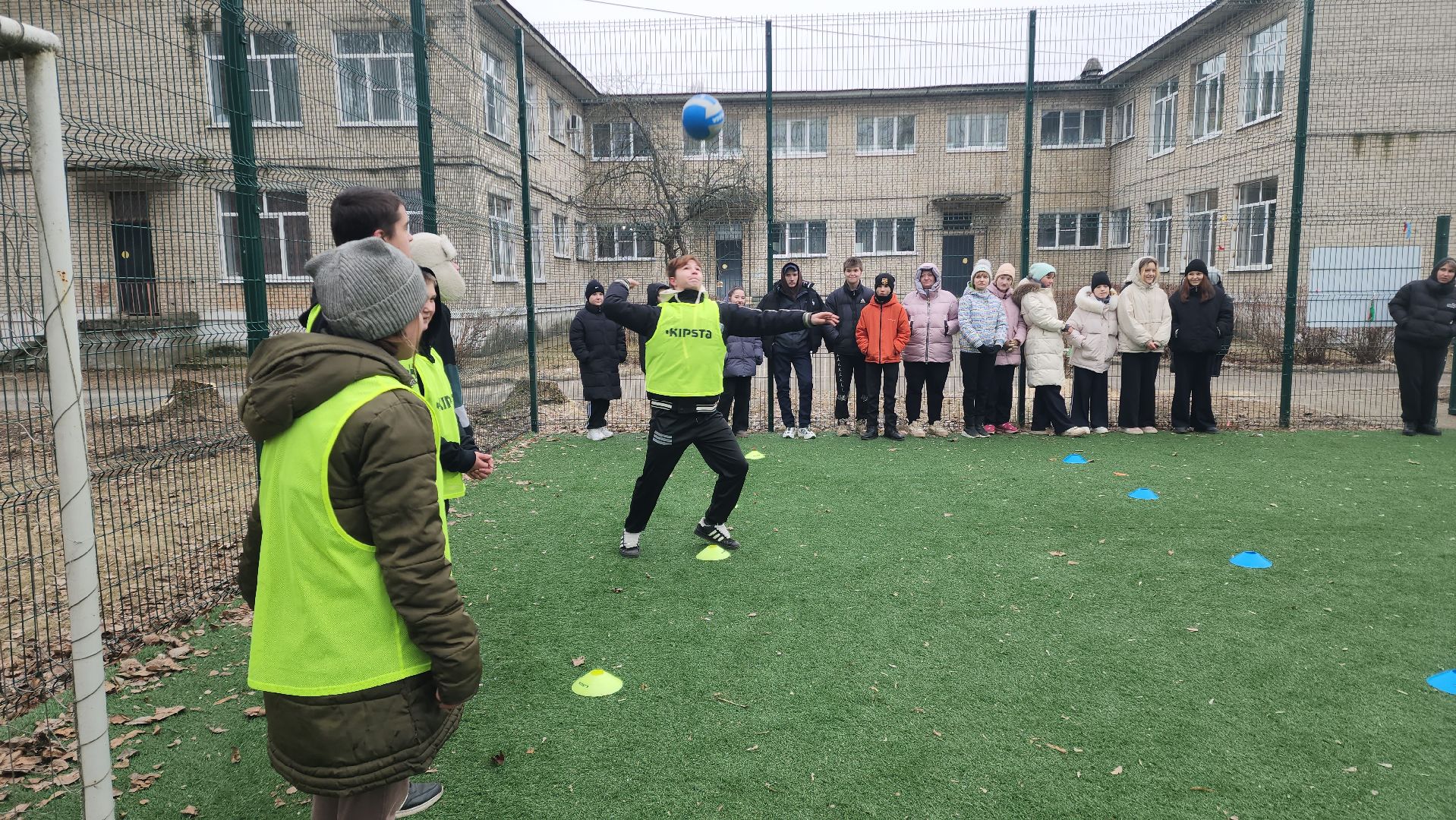 дети, школа-интернат, зимние забавы, спортивное мероприятие,