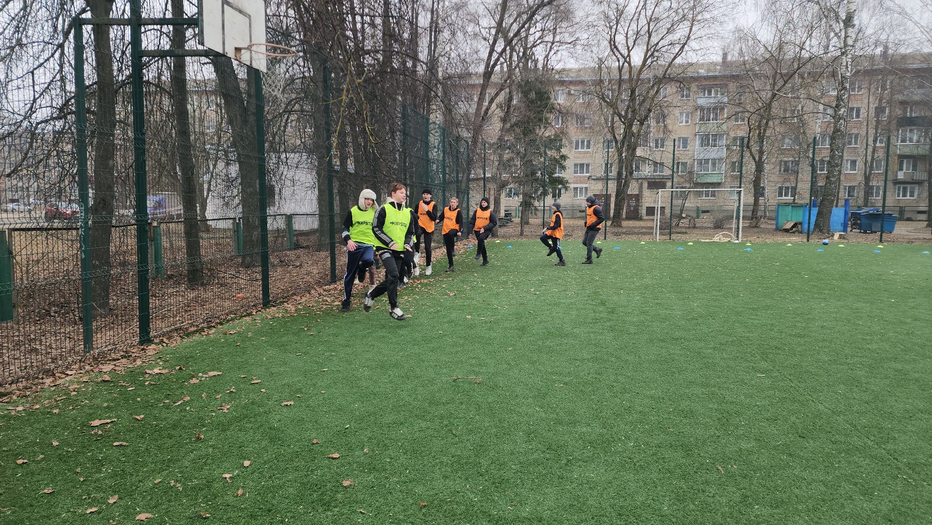 дети, школа-интернат, зимние забавы, спортивное мероприятие,