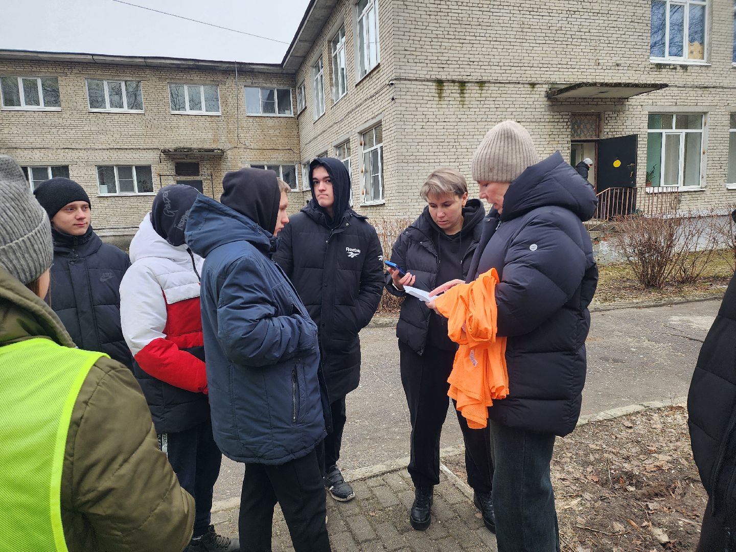 дети, школа-интернат, зимние забавы, спортивное мероприятие,