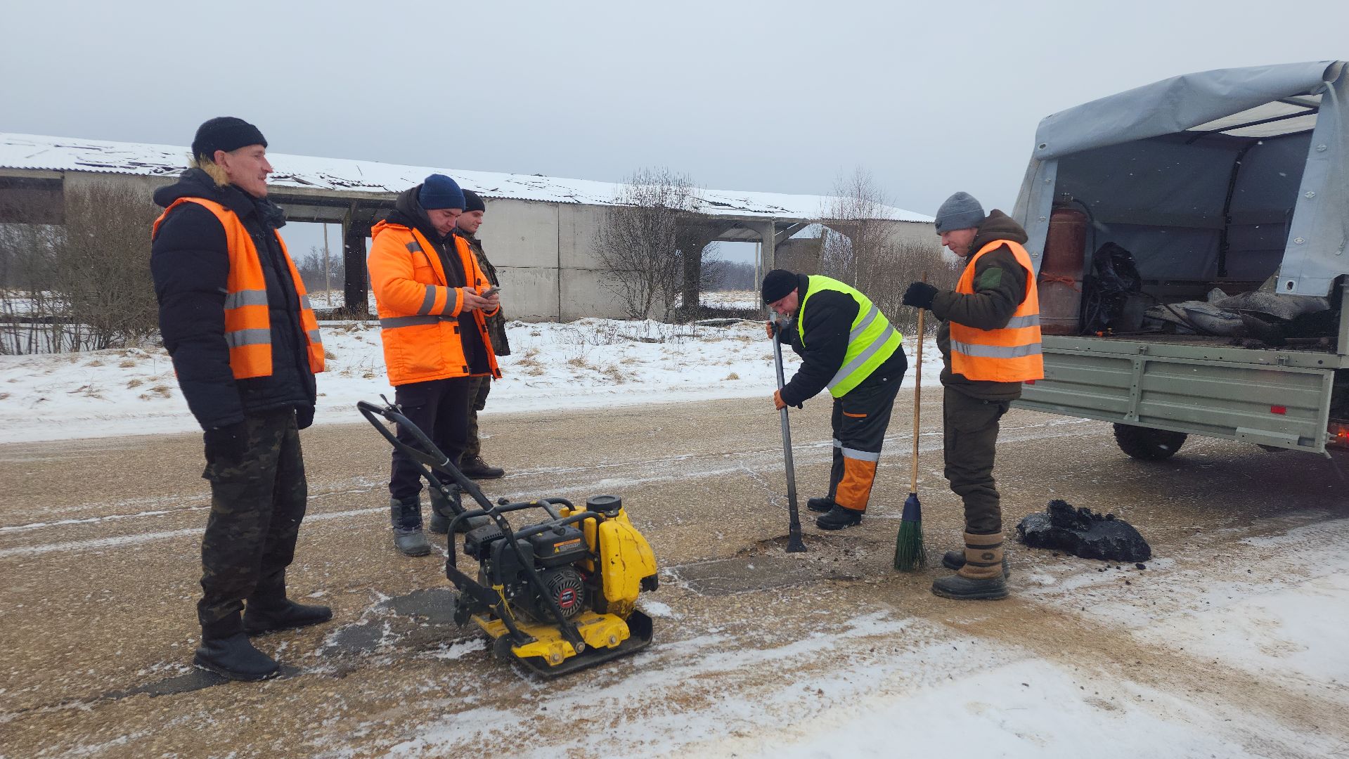 волоколамск, ремонт дорог, ямочный ремонт, болычево, Рысиха,