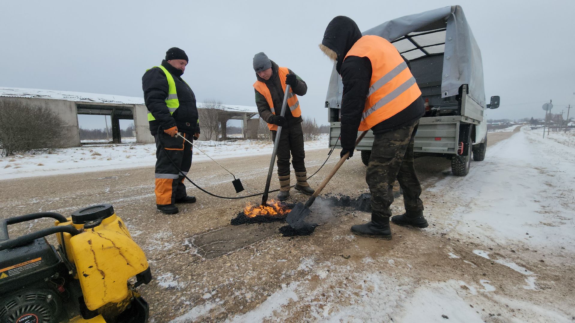 волоколамск, ремонт дорог, ямочный ремонт, болычево, Рысиха,