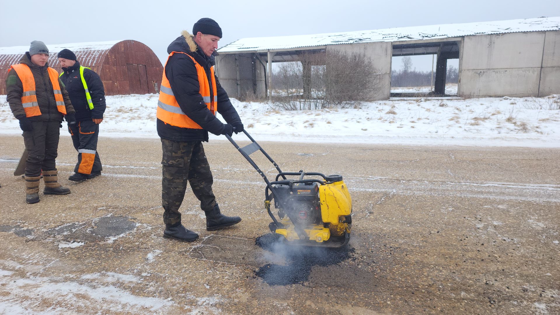 волоколамск, ремонт дорог, ямочный ремонт, болычево, Рысиха,