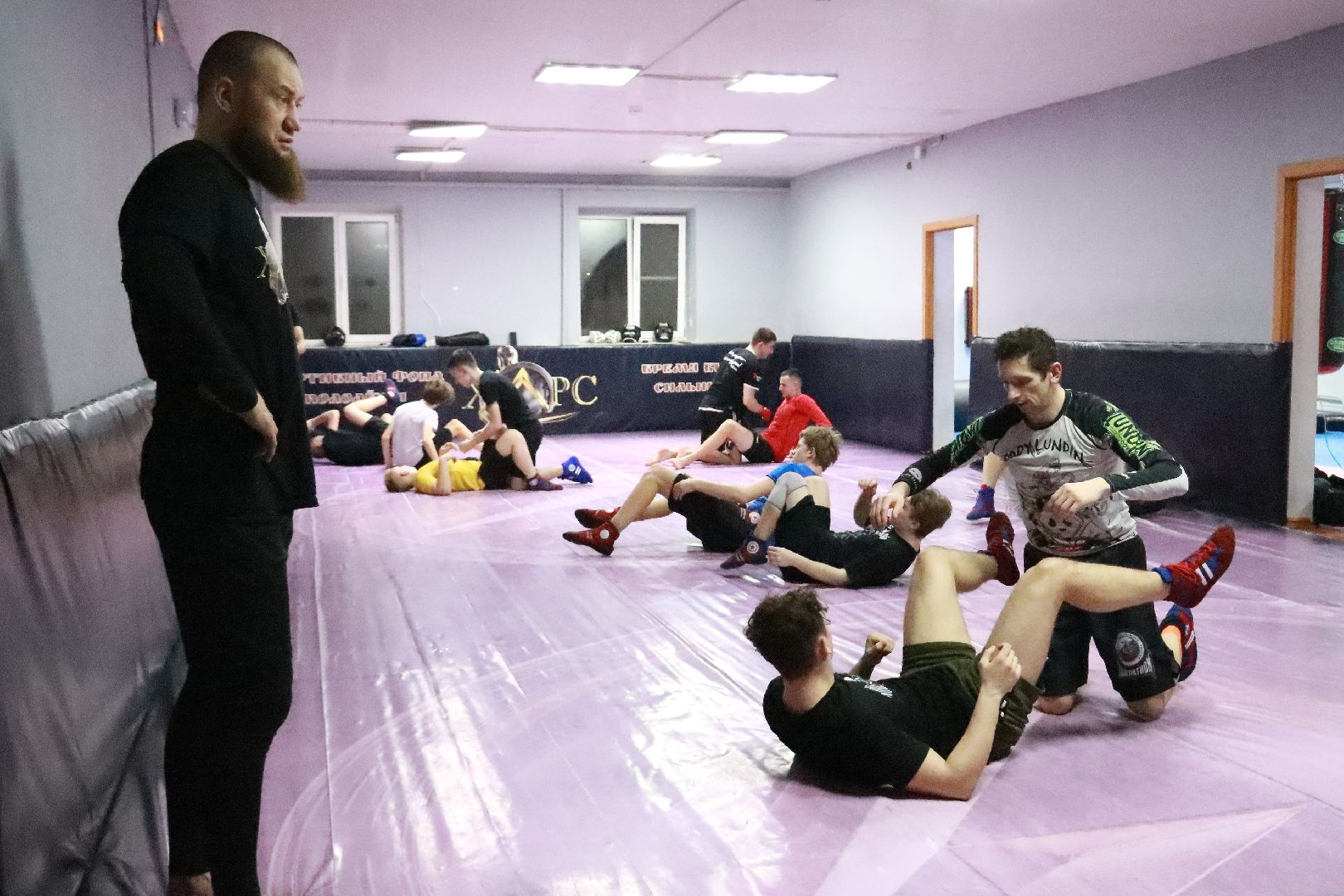 спорт, истра, тренировка по самбо, вертикалки